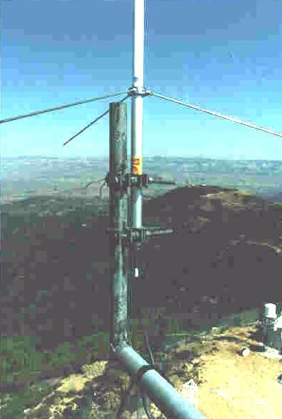 Antenna on tower @ 100 ft